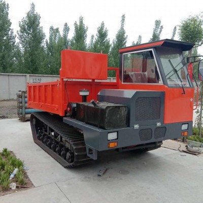 多功能履帶運輸車 鏈條自卸履帶四不