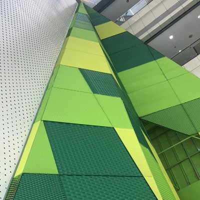 廠家直銷工程鋁單板定做拉網鋁單板
