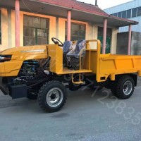 四驅(qū)前翻斗車(chē) 四輪前卸式工程車(chē) 1.5方建筑工地運(yùn)輸車(chē)廠家