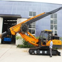 履帶旋挖打樁機 20米旋挖鉆機 深孔地基打樁機