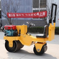 850型座駕式壓路機 小型壓路機 座駕雙鋼輪振動壓路機