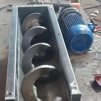 無軸 螺旋輸送機 污泥絞龍輸送機 垃圾槽式螺旋輸送機