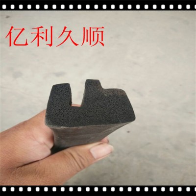 供應耐高溫硅膠發泡條海綿條自粘實
