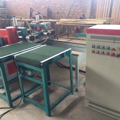 建華自動梳齒鋸榫機 木材梳齒機 出