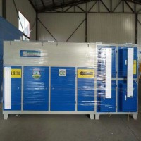 鋼結構噴漆車間廢氣處理設備15000風量光氧凈化器外形尺寸