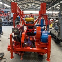 工程孔鉆進 錫探GXY-2C型錨固鉆機 取樣鉆機行走速度
