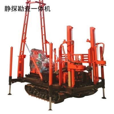 輪式靜力觸探鉆機(jī) 履帶靜探車(chē)電測(cè)十