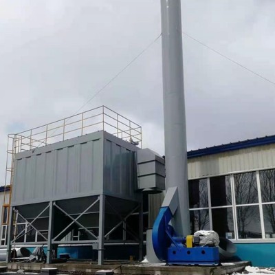 礦山除塵器用于處理礦山破碎露天采