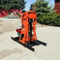 小型50米輕便鉆機(jī) 勘察鉆機(jī)膠套卡盤 地質(zhì)鉆機(jī)