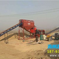 山砂洗沙機械使用輪式洗沙設備出沙量高嗎