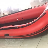 充氣皮劃艇,加厚橡皮艇,條板底充氣船