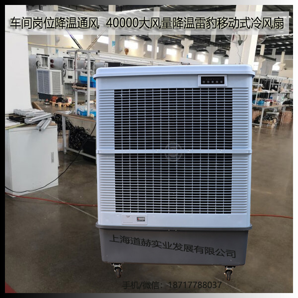 車間崗位通風(fēng)降溫雷豹移動(dòng)式冷風(fēng)扇